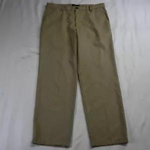 DOCKERS 34 x 30 Khaki Poyester Straight Fit Mens Dress Pants - Picture 1 of 7