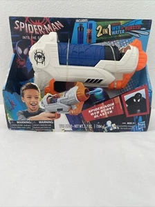 Spiderman Into The Spider-Verse Web Blaster 2 in 1 Web or Water Bursts - Picture 1 of 4