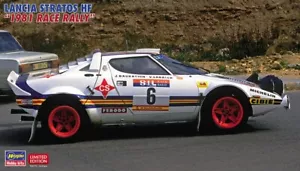 Modellino auto model kit di montaggio Hasegawa LANCIA STRATOS HF 1981 RALLY 1:24 - Foto 1 di 1