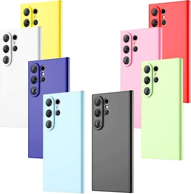 COVER PER SAMSUNG GALAXY S24 / S24+ PLUS / S24 ULTRA CUSTODIA MORBIDO SILICONE - Immagine 1 di 4