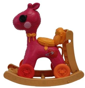 Lalaloopsy 2 IN 1 Rocker 'n' Stroller Pink Rocking Horse Toy - Picture 1 of 6