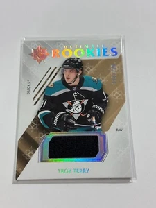 2018-19 Upper Deck Ultimate Collection Rookies Jerseys /399 Troy Terry Rookie RC - Picture 1 of 2