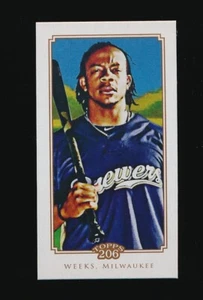 RICKIE WEEKS ⚾ 2010 Topps 206 Mini Piedmont #47 Milwaukee Brewers - Picture 1 of 2