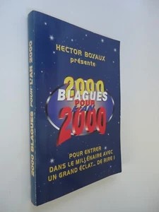 2000 blagues pour l'an 2000 - Hector Boyaux - Papier jauni - Bon état - 1999 - Picture 1 of 10