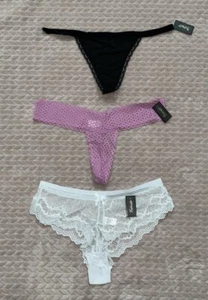 Frederick’s of Hollywood Womens Panty Thong Bundle NWT Size 1X - Picture 1 of 5
