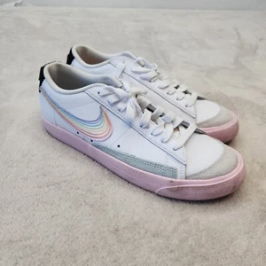 Nike Blazer Low '77 Vintage Be True 2021 DD3034-100 Men’s 8.5 Pride Shoes - Picture 1 of 10