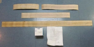 1968-69 NOS Ford Fairlane GT Gold Right Side Lower Stripe Kit - Picture 1 of 8
