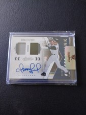 Omar Vizquel 2020 Panini Absolute Iconic Ink  Memorabilia IID-OV 38/49 Indians