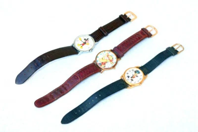 Relojes Disney LOTE MIXTO de colección Mickey Tigger ASIS no probado cajón encontrar ZH Foto 1 de 4
