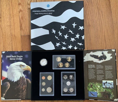2008 USMINT  American Legacy Collection ~ 15 Proof Coins in Display Case / OGP - Image 1 of 4