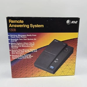 Vintage AT&T Remote Answering System Machine Model 1308 Used in Original Box - Photo 1/6