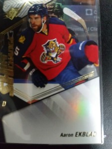 2015-16 UPPER DECK SPX HOCKEY AARON EKBLAD SHIFT CHANGE REFRACTOR CM13