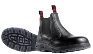 USBBL Redback Work Black Rambler E/S Sided Boots STEEL Cap Safety AUS MADE NEW - Picture 1 of 2