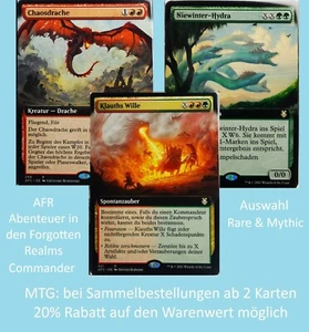 MTG Magic | AFC | Forgotten Realms: Commander | Rare & Mythic | Auswahl - Bild 1 von 28