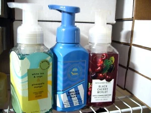 Jabones de manos perfumados para cocina y baño Bath & Body Works 8,75 OZ. Botellas - Imagen 1 de 13