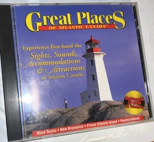 Great Places Of Atlantic Canada Multimedia Software - (CD-ROM) 1996. B - Bild 1 von 3