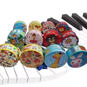 Double Sided Kids Hand Drum Animal Pattern Educational Drum Children's Gift - Picture 1 of 11