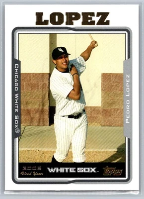 Pedro Lopez 2005 Topps Updates & Highlights Chicago White Sox #UH251 RC - Image 1 of 2