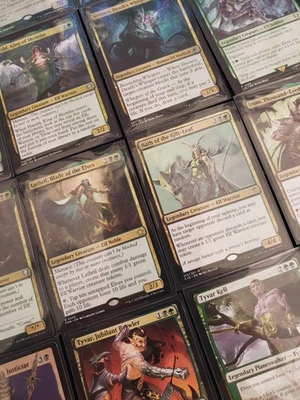 Custom Commander Deck Lathril Blade of the ELVES Green Black 100 Magic cards MtG - Image 1 of 4