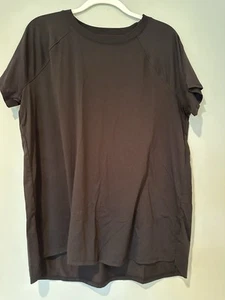 Tek Gear Damen Core Reglan schwarzes Kurzarm T-Shirt in Größe XL - Bild 1 von 3