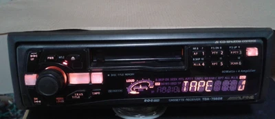ALPINE TDA-7560R TUNER, TAPE, CD-CHANGER CONTROL AI-NET, 55 X 4 WATT, 2 PREOUT - Immagine 1 di 4