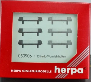 Herpa 050906 Hella Warning Light Bar Kit Police - Emergency Vehicles 1:43 Scale - Picture 1 of 2