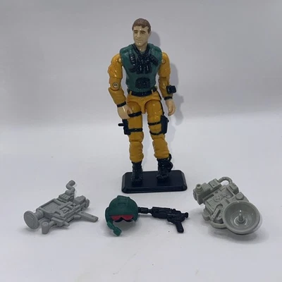 Vintage G.I. Figura de acción Joe Scoop (V1) 1989 casi completa Hasbro ARAH Foto 1 de 4