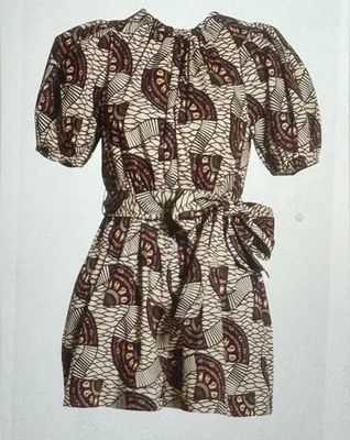 Pantalones Cortos Ulla Johnson Hollis Mameluco Cinturón Talla 6 Manga Abullonada Mini Corbata Cintura Foto 1 de 4