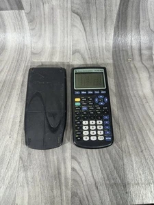 Texas Instruments TI-83 Plus Black Graphing Calculator With Cover Tested - Picture 1 of 2
