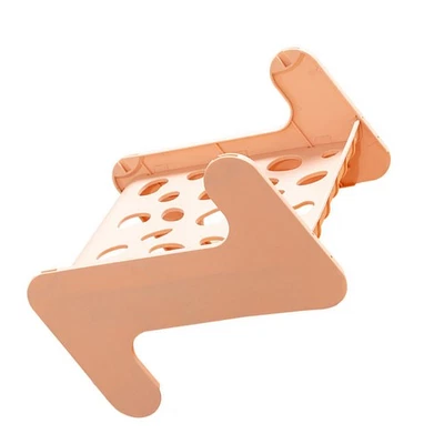  Shoe Rack Organiser Plastic Storage Stackable Useful Shoes Shelf - Image 1 of 4