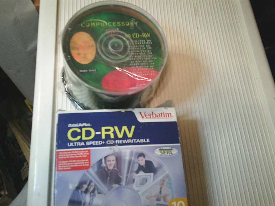 Verbatim/Compucessor   CD-RW Discs 700MB/80min 4X/12X Spindle 60 discsBrand New - Image 1 of 1