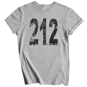 Vintage Retro New York City Area Code 212 T-Shirt - NYC Gift - Picture 1 of 4