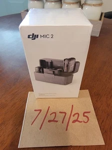 New DJI Mic 2 (2 TX + 1 RX + Charging Case) All-in-one Wireless Microphone - Photo 1 sur 7