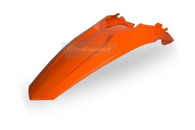 Garde-boue arrière POLISPORT orange KTM - Photo 1/2
