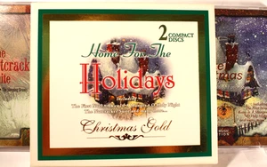 CHRISTMAS GOLD -HOME FOR THE HOLIDAYS (2 CDs) Various Artists VG+ Cond ShipFree - Imagen 1 de 10