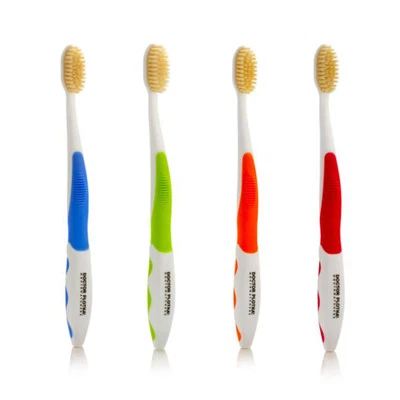 Dr Plotkas Soft Bristle Flossing Toothbrush Manual Soft Toothbrush for Adults... - Image 1 of 4