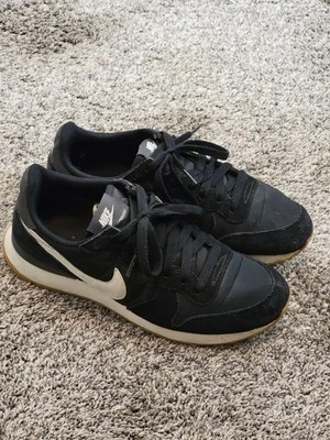 Nike Mujer Internationalist 828407-021 Negro Zapatos Informales Tenis Talla 8 Foto 1 de 4