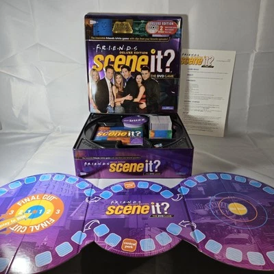 FRIENDS SCENE IT? Deluxe Edition 2 DVD Game Metal Tin slightly used - Image 1 of 4
