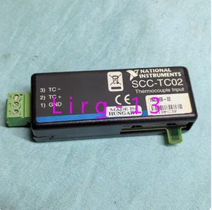 1pc used NI National SCC-TC02 Temperature Signal Module 184396-02 - Picture 1 of 5
