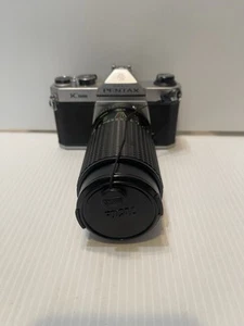 PENTAX K1000 35mm SLR Film Camera & Focal K8622765 80-200MM Zoom Lens Excellent! - Picture 1 of 12