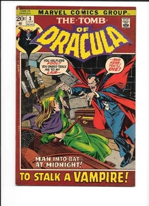Tomb of Dracula #3 VF 8.0 GORGEOUS 1972! 1ST RACHEL VAN HELSING & DR CHELM! 10 - Picture 1 of 2