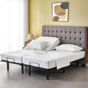 5 Piece Split California King Sheets Sets for Adjustable beds - 400 TC 100% C... - Picture 1 of 9
