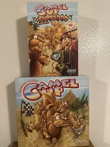 Camel Up Board Game + Supercup Expansion (Z-Man Games 2014 Steffen Bogen) - Picture 1 of 12