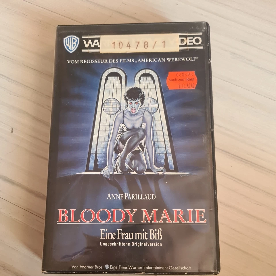 VHS Bloody Marie eine Frau mit Biss ungeschnittene Originalversion 1993 - Bild 1 von 1