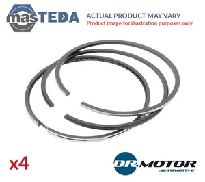 DRM21609P ENGINE PISTON RING SET DRMOTOR AUTOMOTIVE 4PCS STD FOR SEAT LEON - Picture 1 of 5