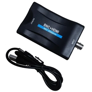 Coax to Hdmi Adapter,BNC to HDMI Converter,CVBS PAL/NTSC BNC to HDMI Adapter,... - Picture 1 of 5