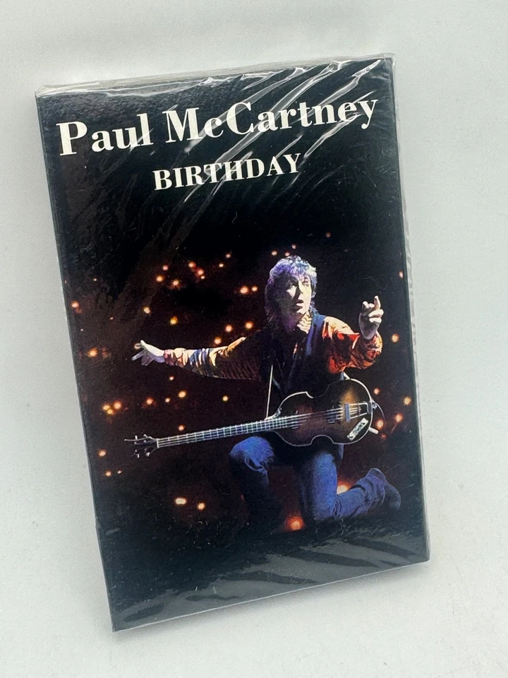Paul McCartney -Birthday Cassette Single Tape 1990 SEALED NOS FREE US SHIP - Image 1 of 4