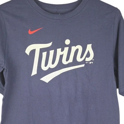 Camiseta de béisbol Carlos Correa Minnesota Twins Nike MLB niños XL 18/20 azul #4 nueva Foto 1 de 4