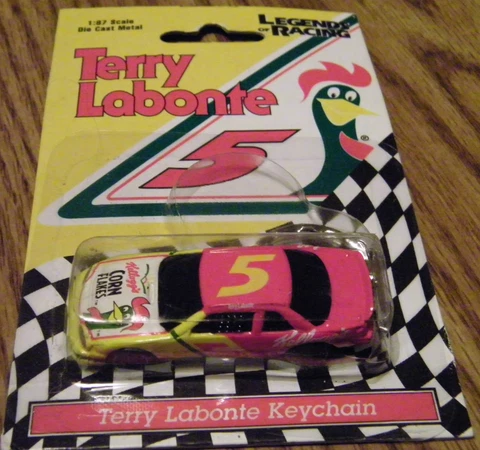 TERRY LABONTE KEYCHAIN #5 KELLOGG'S LEGENDS OF RACING 1998 Cover