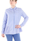 Rich&royal Women's Blouse Business Blouse Shirt Blau Striped Checked